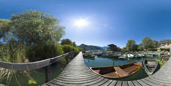 360° foto lago di Caldaro
