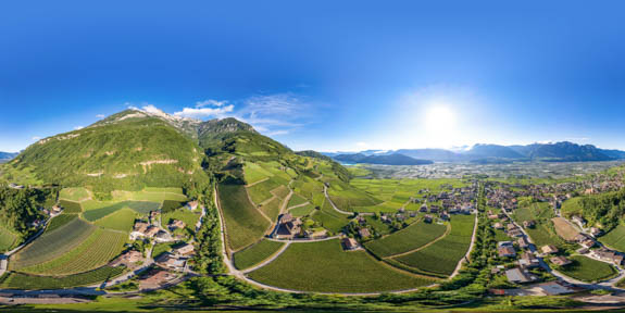 360° foto Mandlhof a Termeno