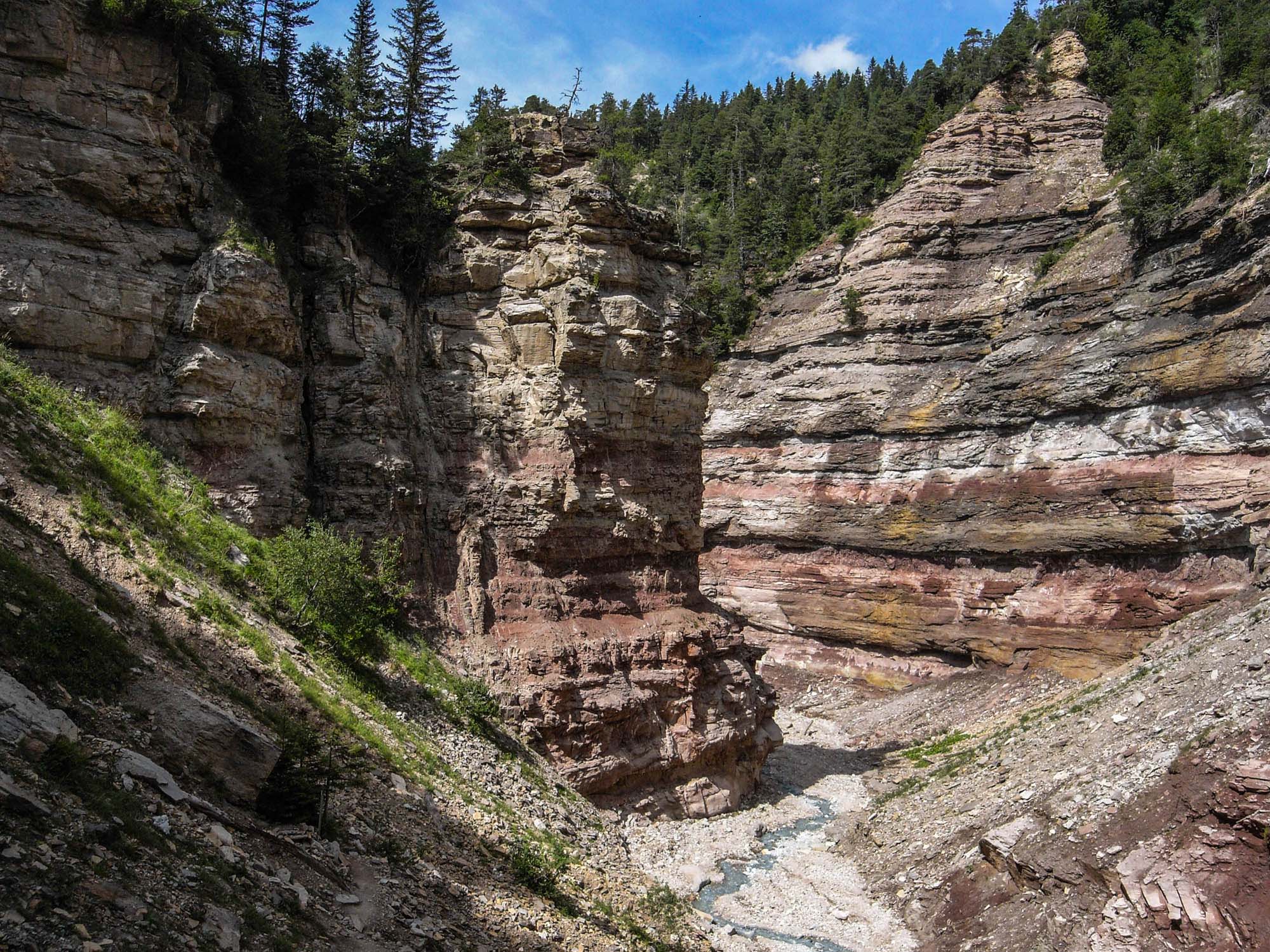 Der Geopark Bletterbach ist ein Paradies für Geologen