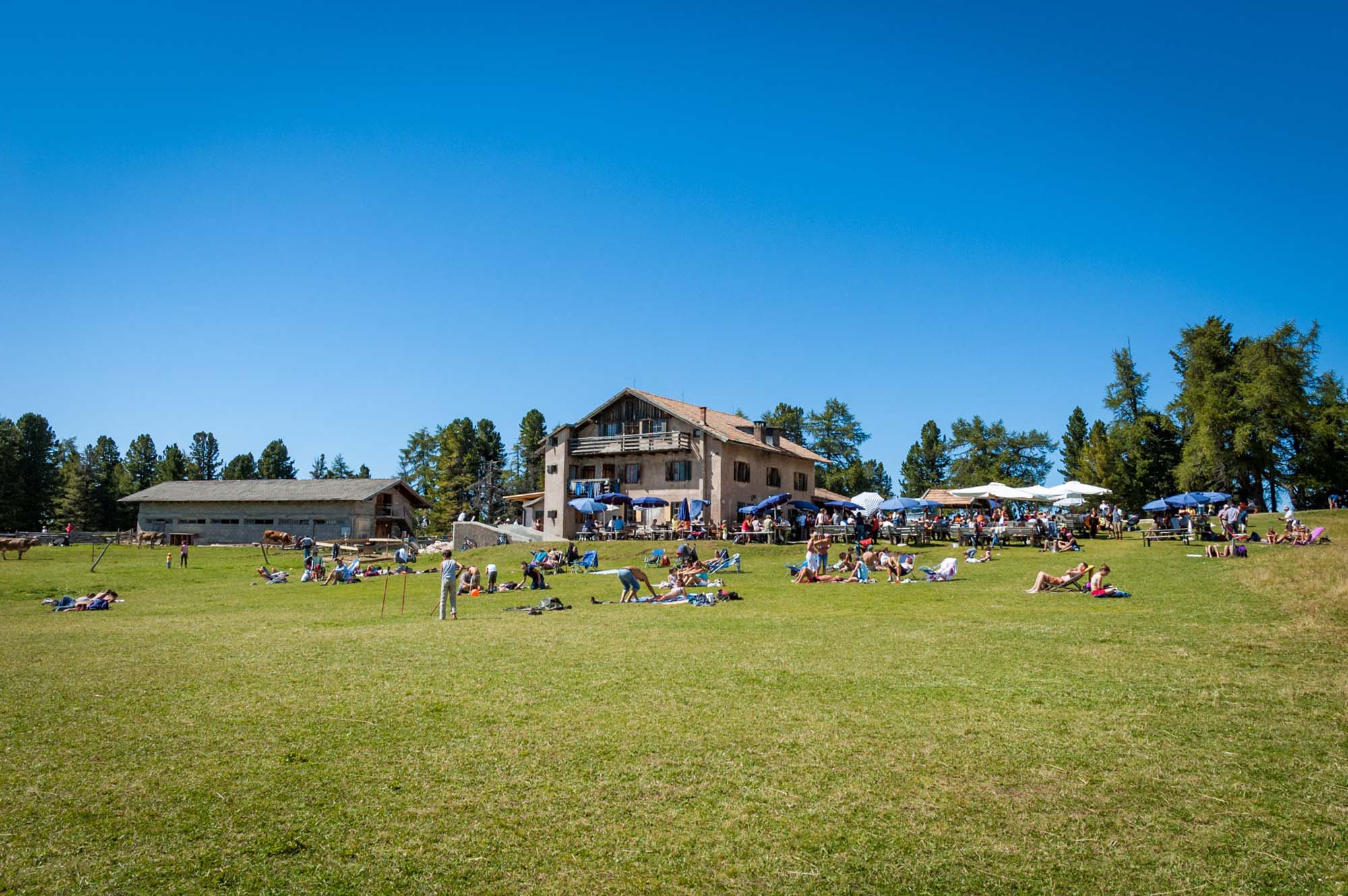 Gurndin Alm unterm Weißhorn